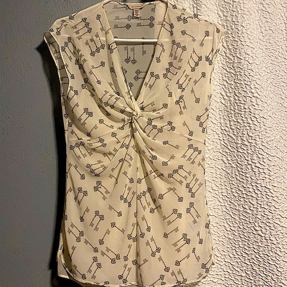 Sheer Ted Baker sleeveless top - Picture 1 of 5